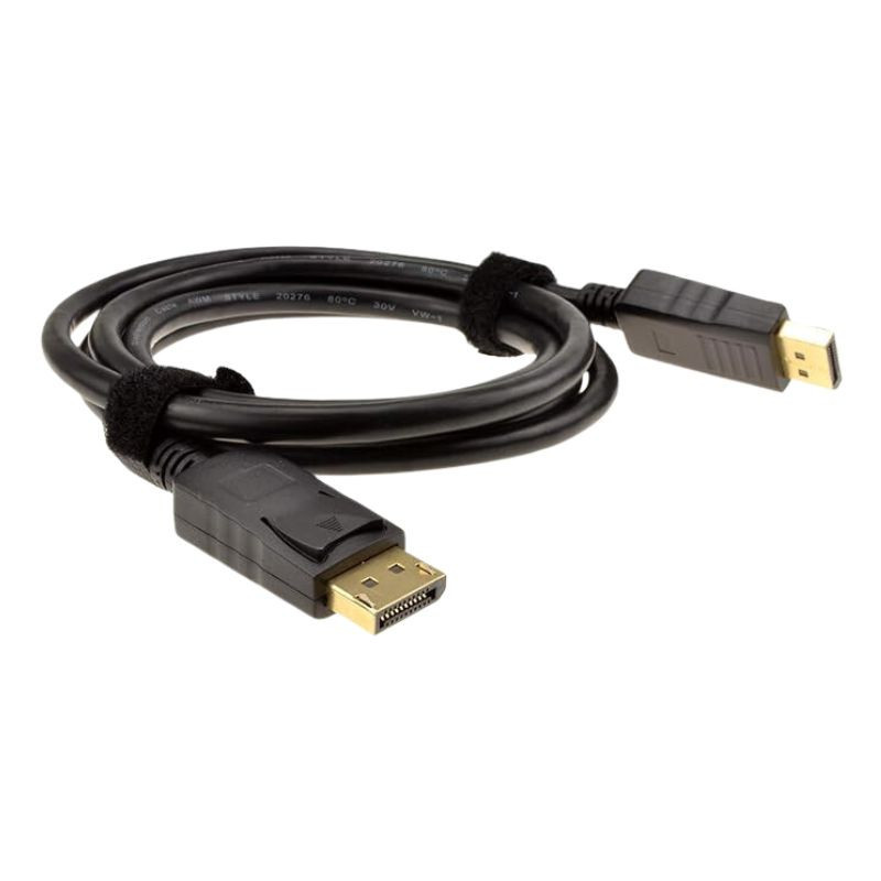 Câble Displayport Mâle / Displayport Mâle - 1.2V - 4K - 1.8M - Noir — ECO · Smarty Paris 18e